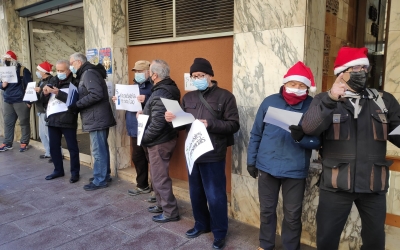 La FAVS canta una nadala amb les seves peticions a l'ICS | Pau Duran